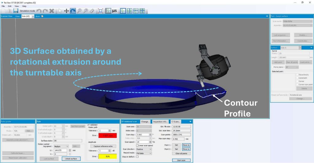 TecView 3D Ultrasonic Testing Software